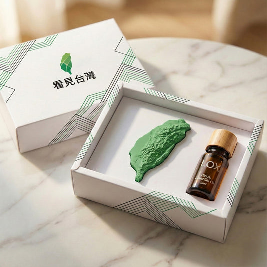LOX 企業禮品客製化擴香石禮盒包裝展示