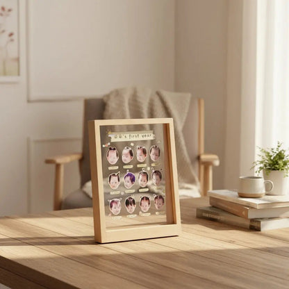 Baby 寶寶成長(12個月)質感相框 - Lox ｜ 個性化你的個性