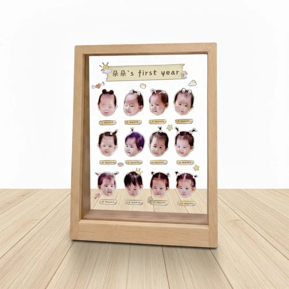 Baby 寶寶成長(12個月)質感相框 - Lox ｜ 個性化你的個性