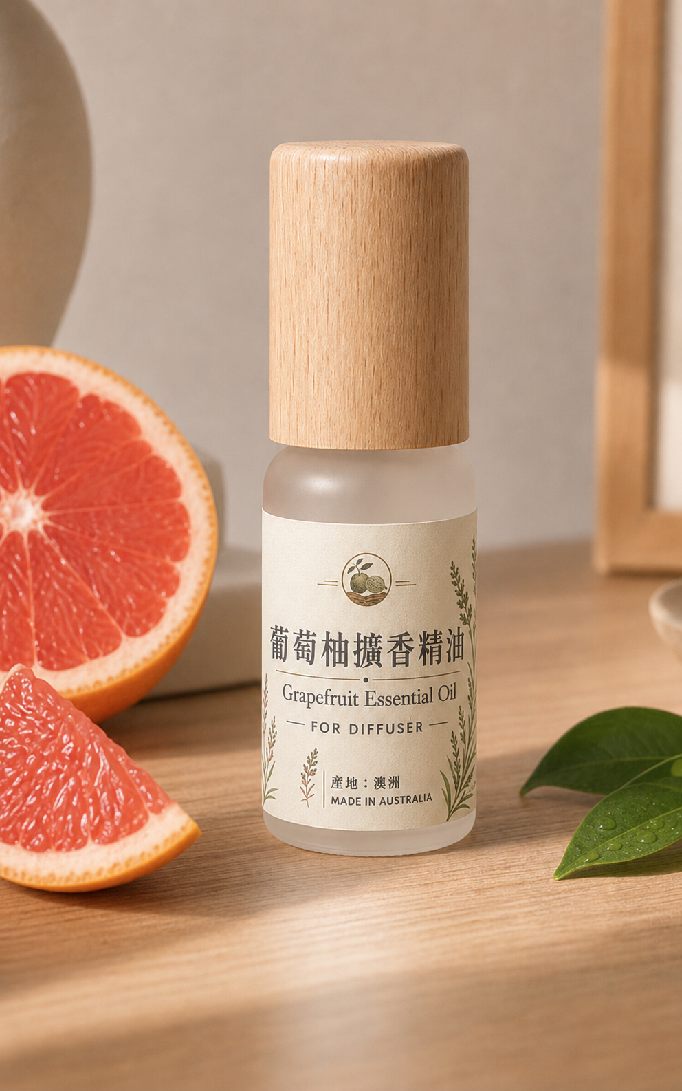 葡萄柚擴香精油 Grapefruit Essential Oil｜澳洲冷壓萃取｜擴香石專用