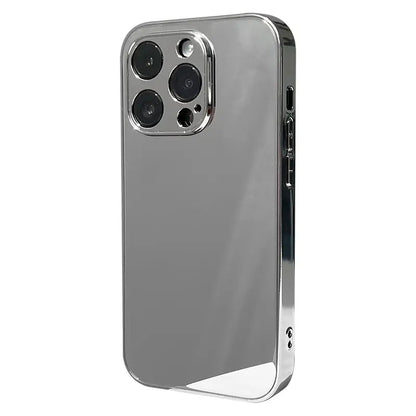 極簡高級玻璃鏡 iPhone 手機殼 CA001 - Lox ｜ 個性化你的個性