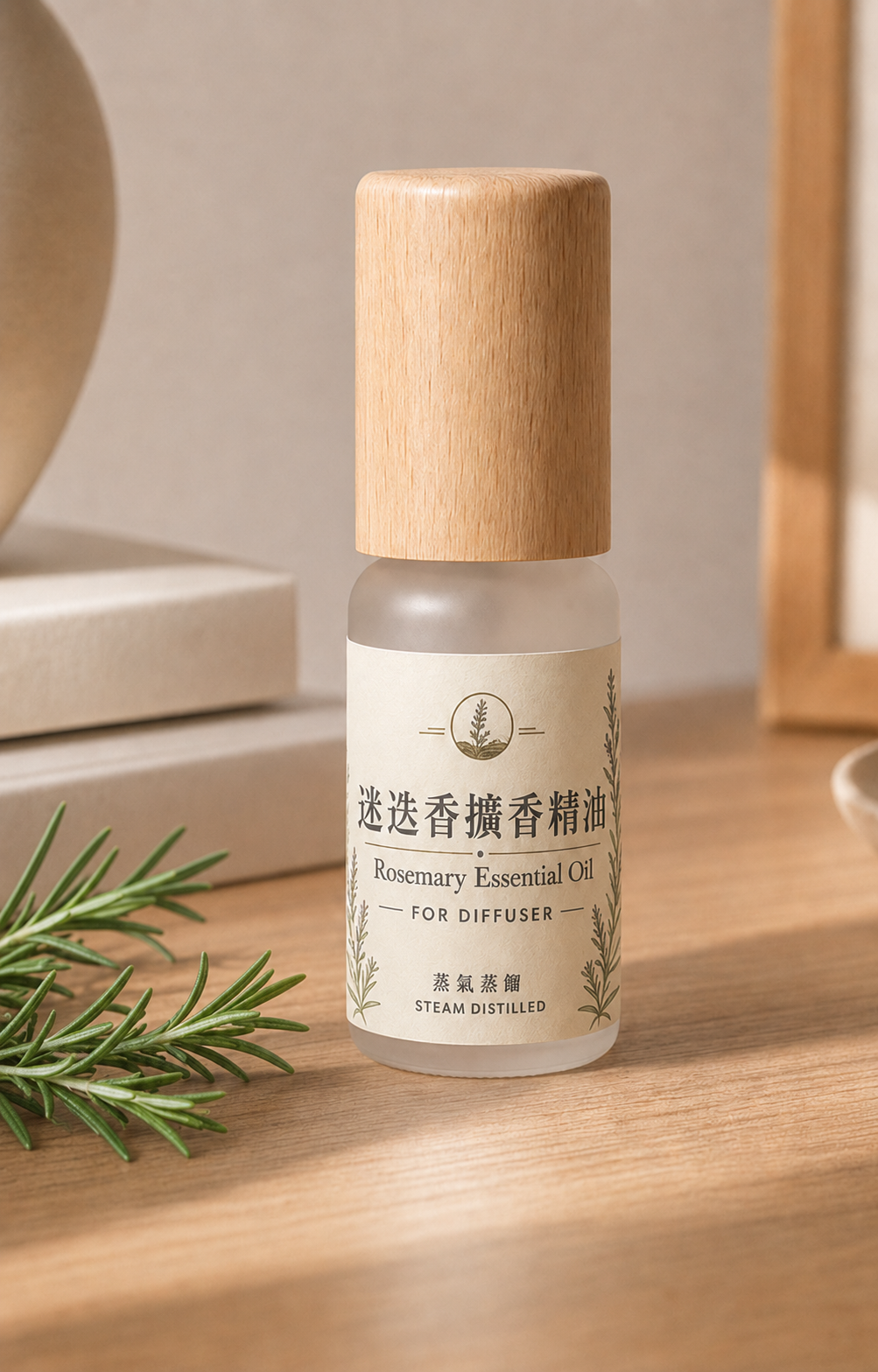 迷迭香擴香精油 Rosemary Essential Oil｜蒸氣蒸餾｜擴香石專用